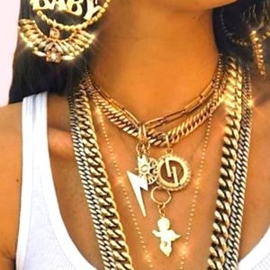 Dylanlex Beau necklace and charms.